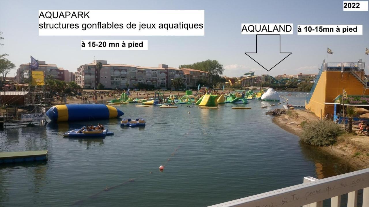 Lara 3 - T2 Loggia Piscine 2 Lits Doubles Parking Pres Du Centre-Port Et Ile Loisirs Apartment Agde Exterior photo